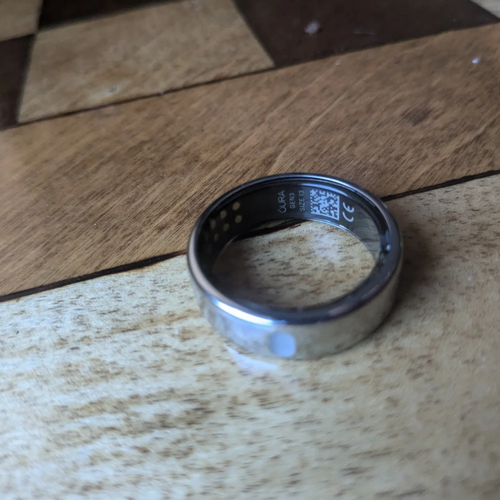 Oura Gen 3 Size 13 Silver